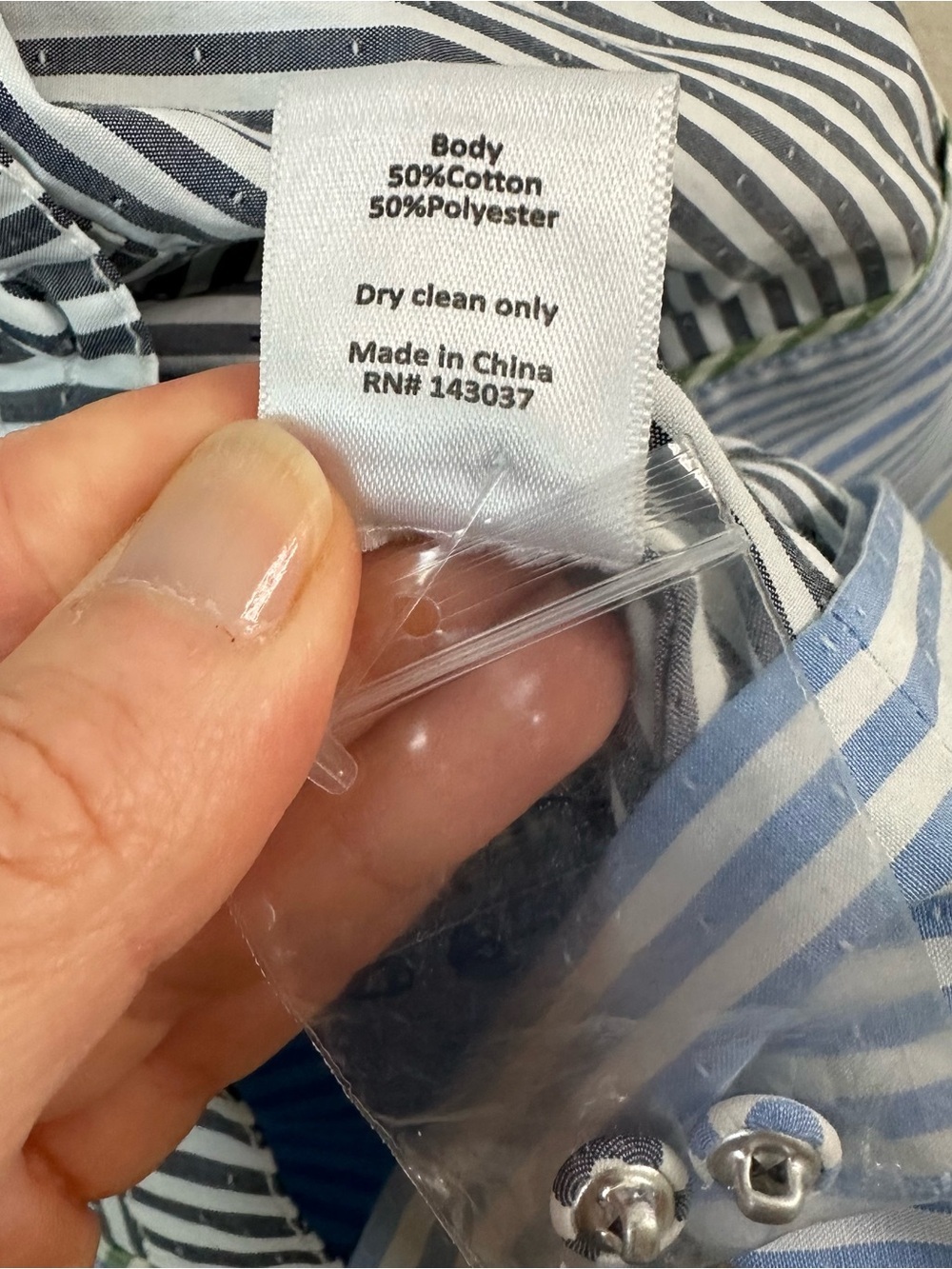 HUNTER BELL Sarah Midi Striped Dress in Croquet Stripe SZ L - Picture 5 of 5